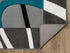 Abstract 3D Wave Lined Carved Modern Area Rug - Multicolor